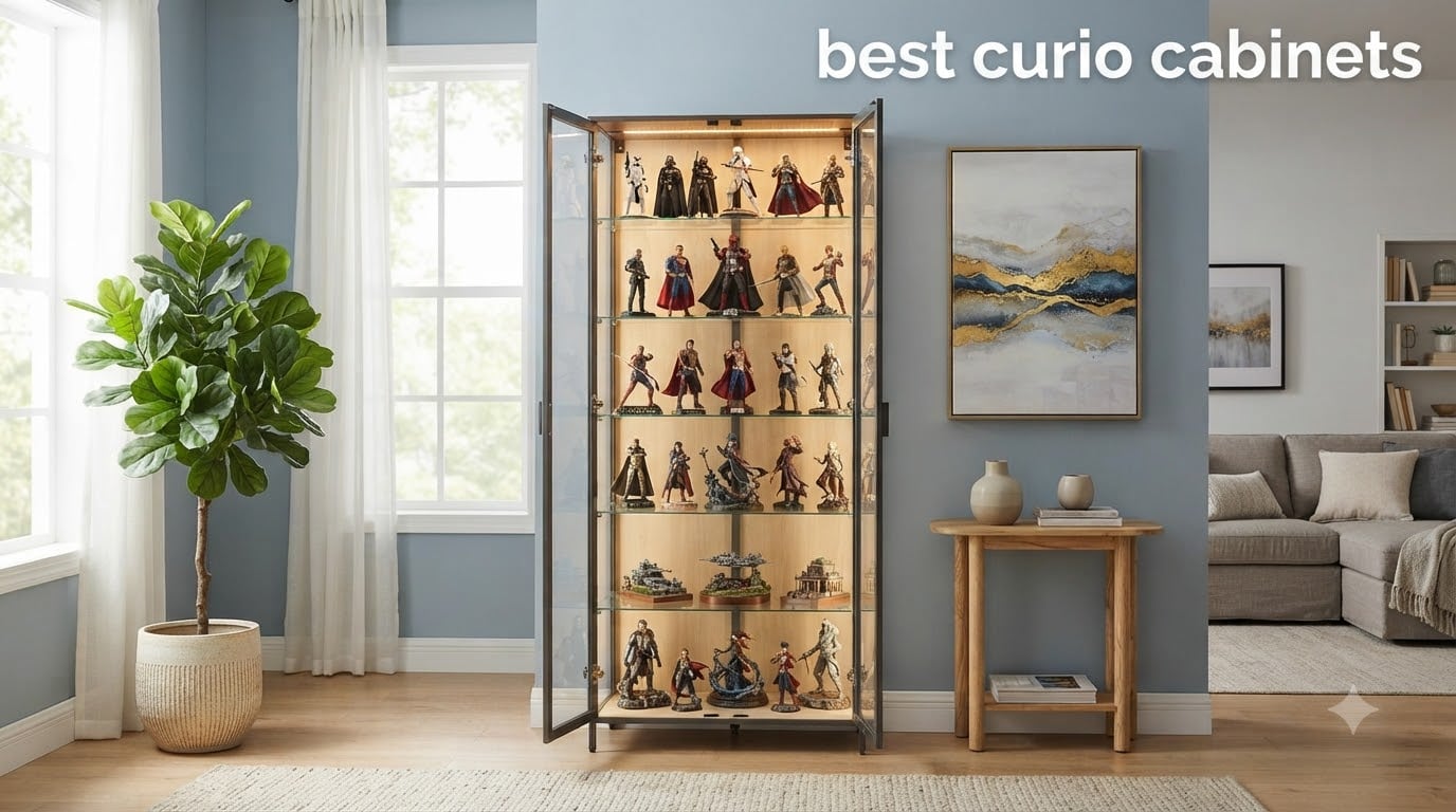 best curio cabinets