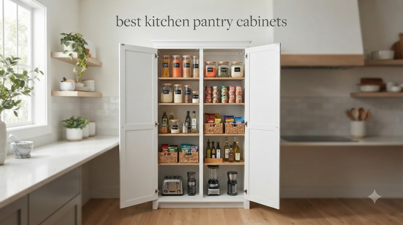 best kitchen pantry cabinets