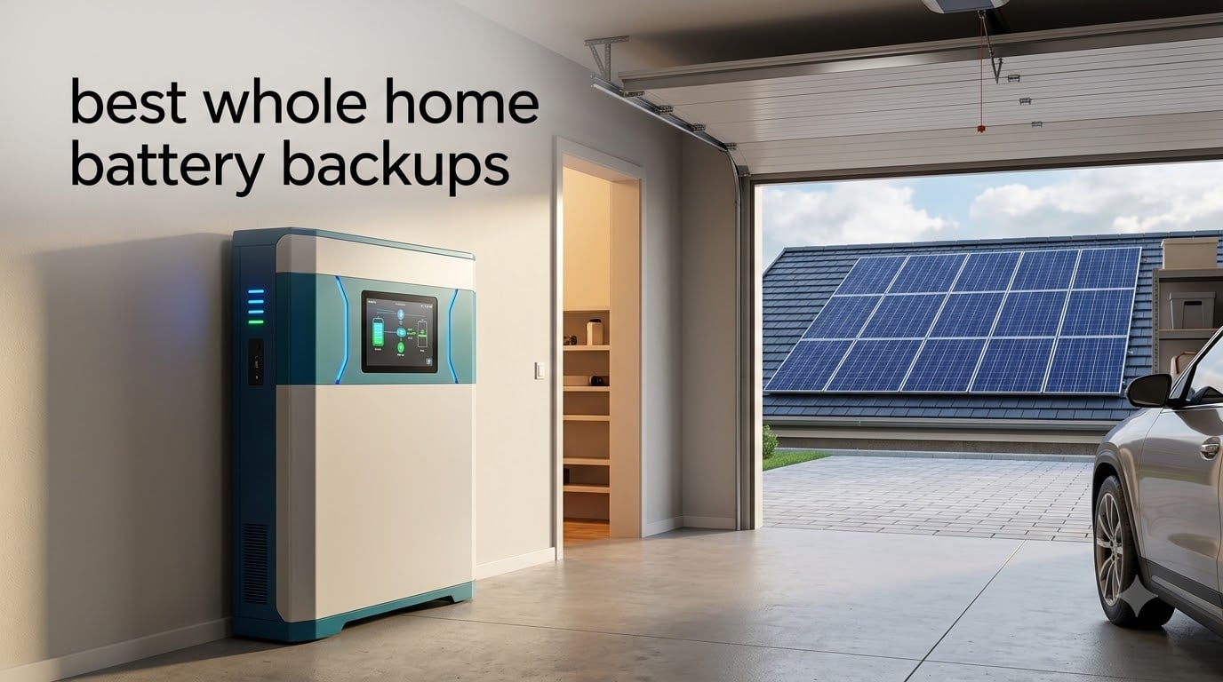 best whole home battery backups