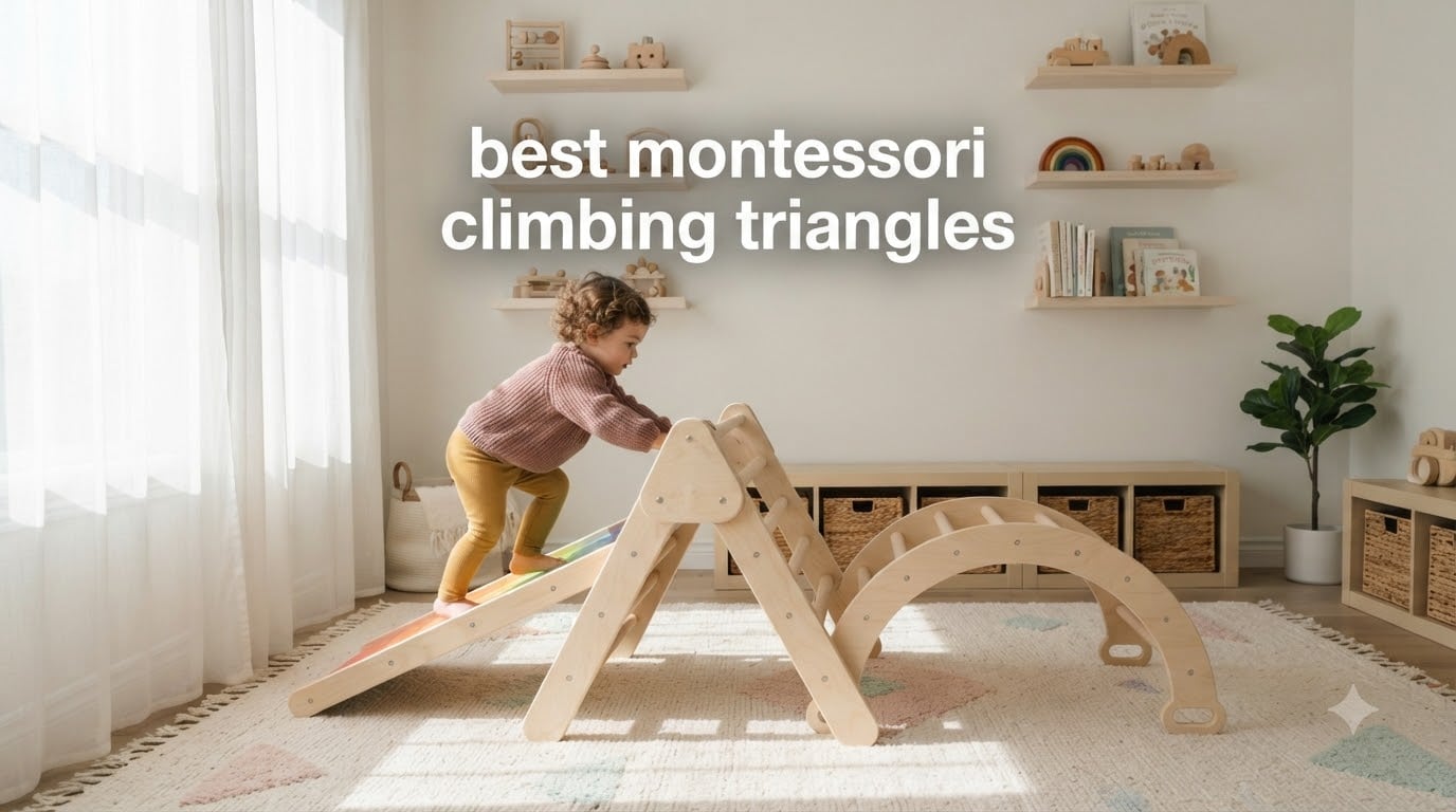 best montessori climbing triangles