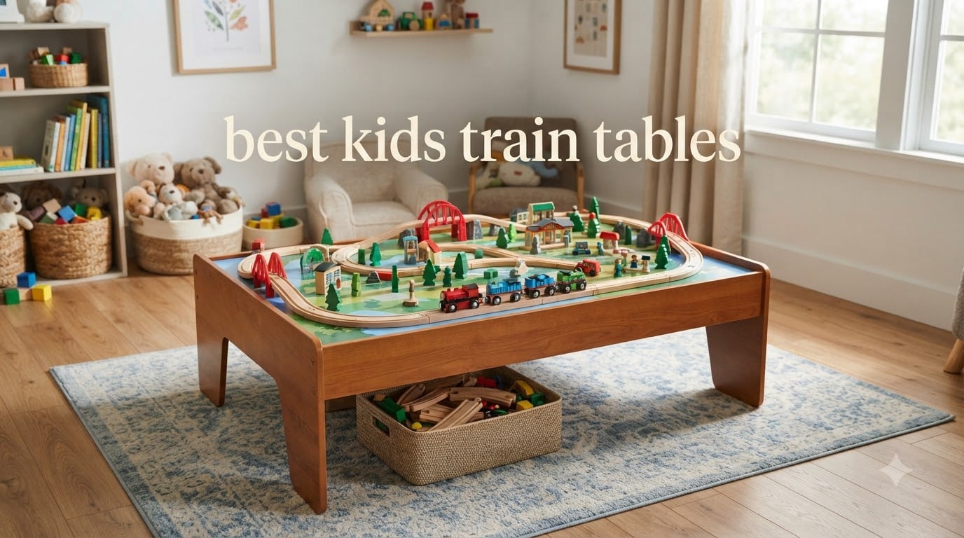 best kids train tables
