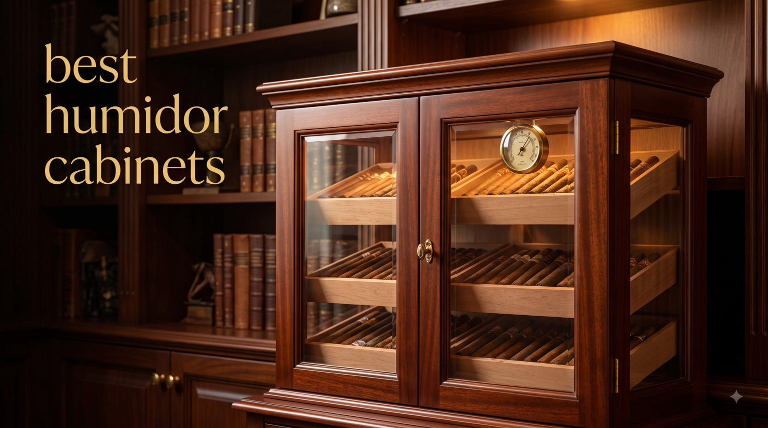 best humidor cabinets