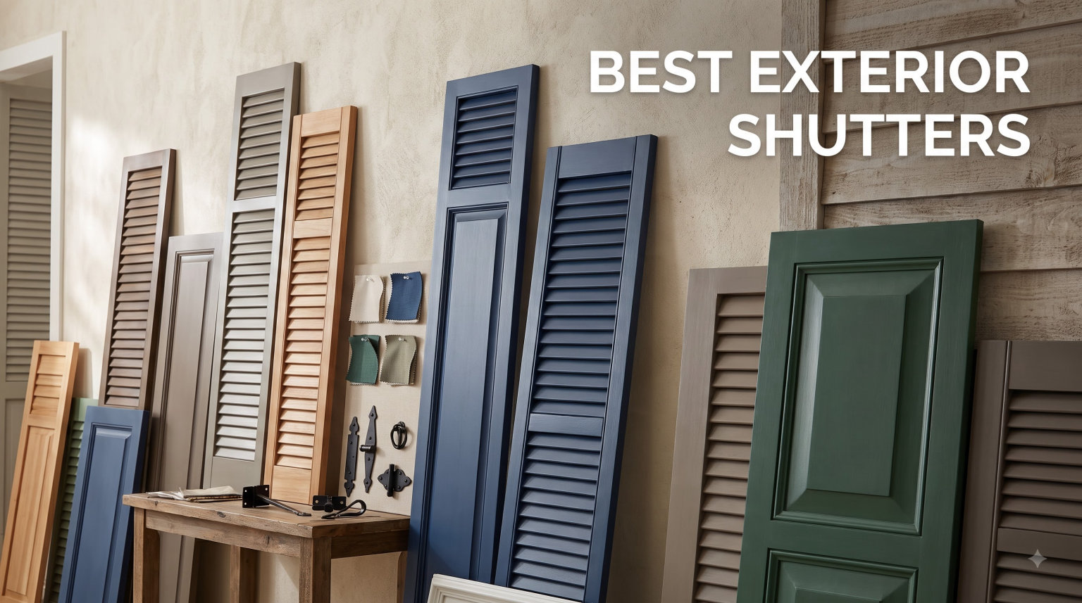 best exterior shutters