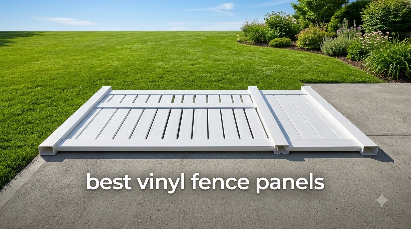 best vinyl fence panels