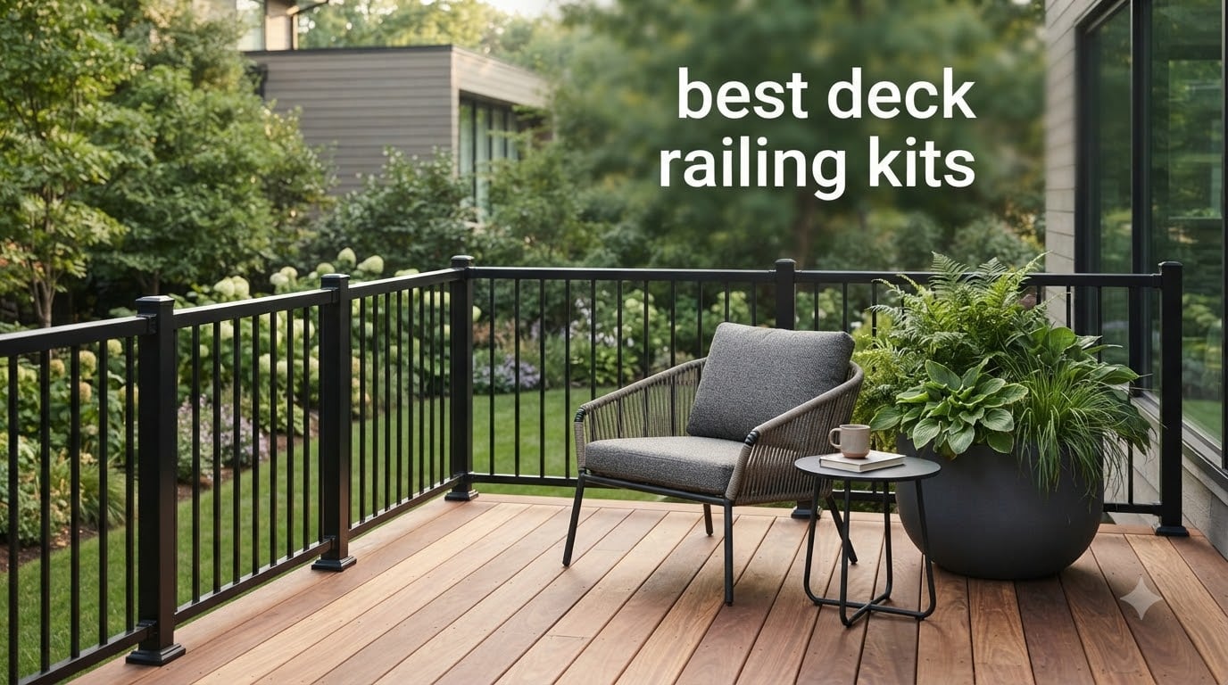 best deck railing kits