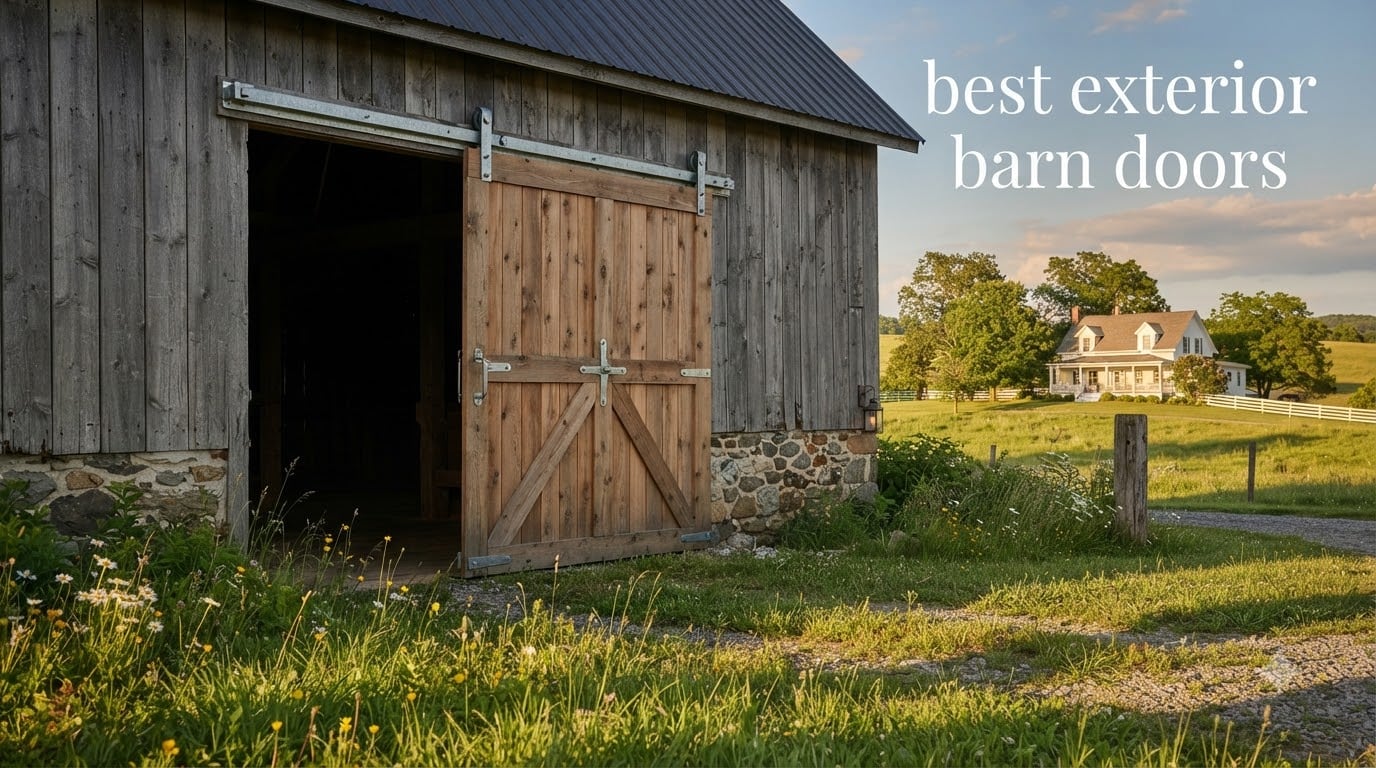 best exterior barn doors