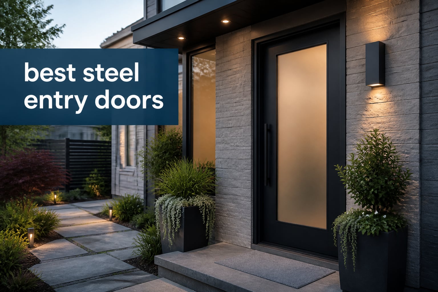 best steel entry doors