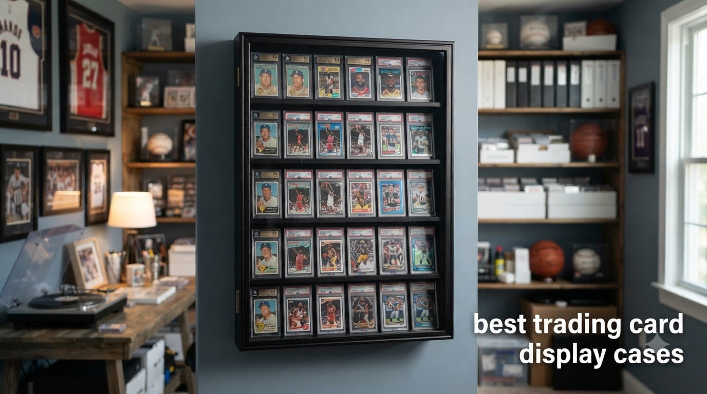 best trading card display cases
