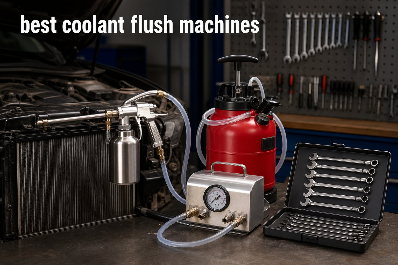 best coolant flush machines