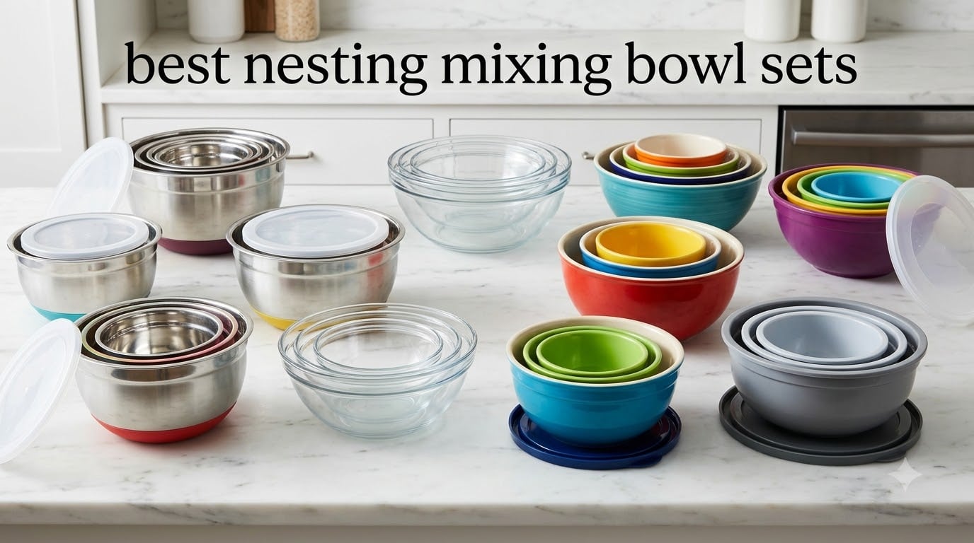 best nesting mixing bowl sets