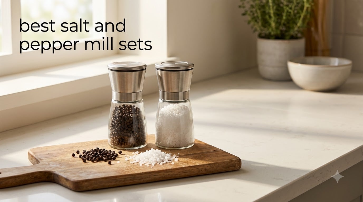 best salt and pepper mill sets