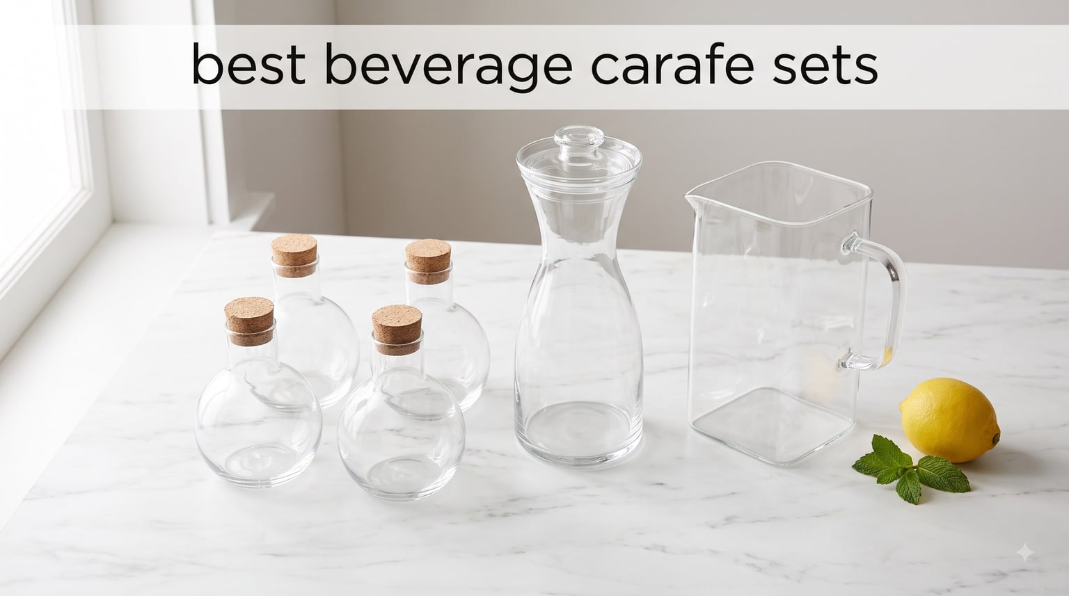 best beverage carafe sets