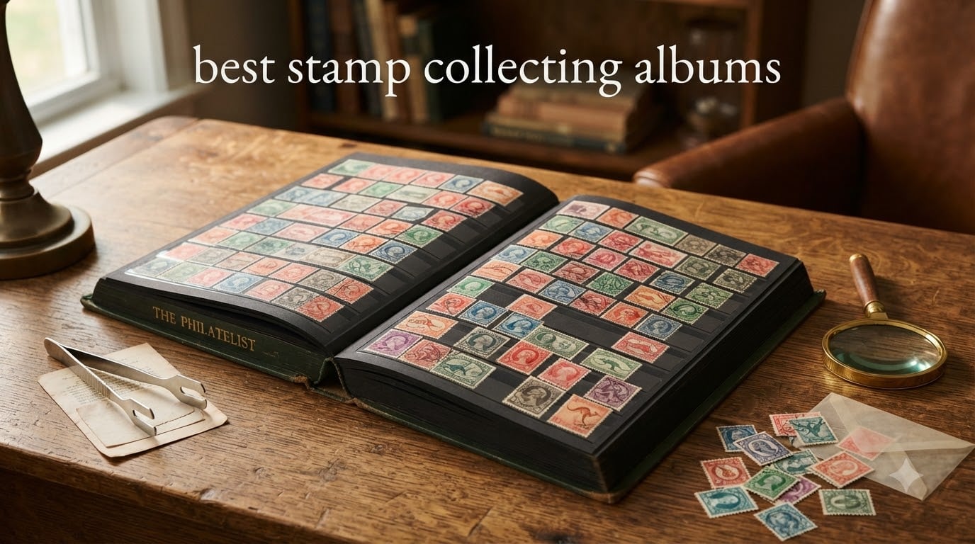 best stamp collecting albums