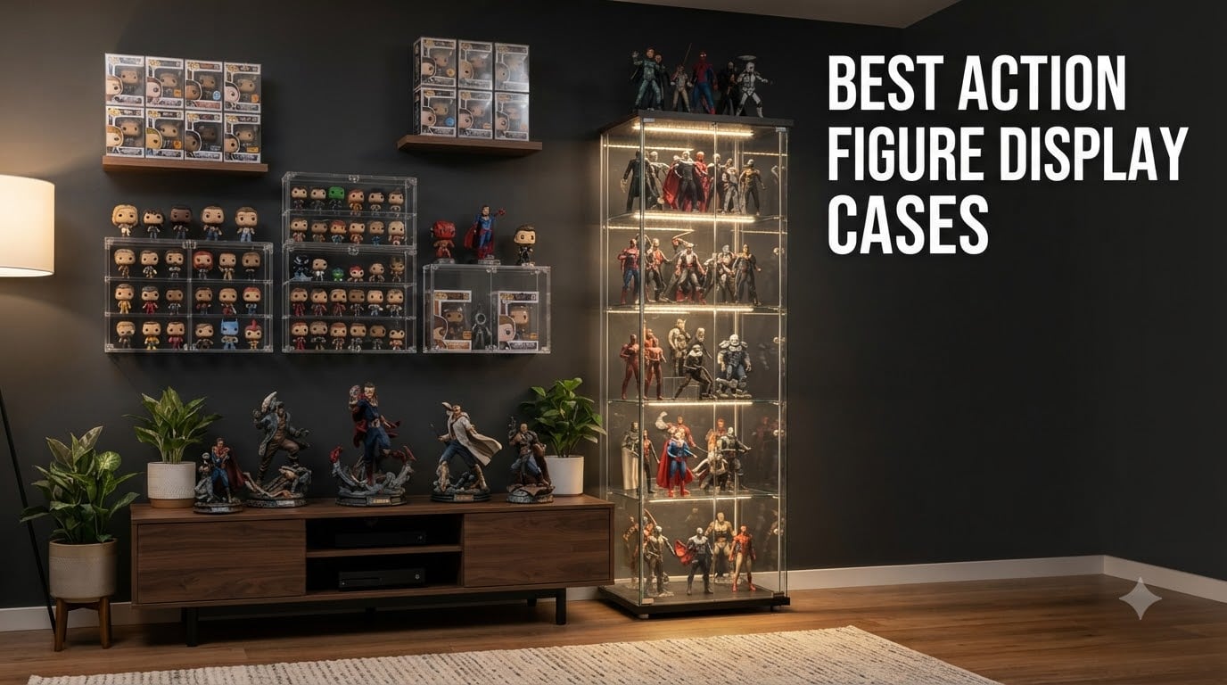 best action figure display cases