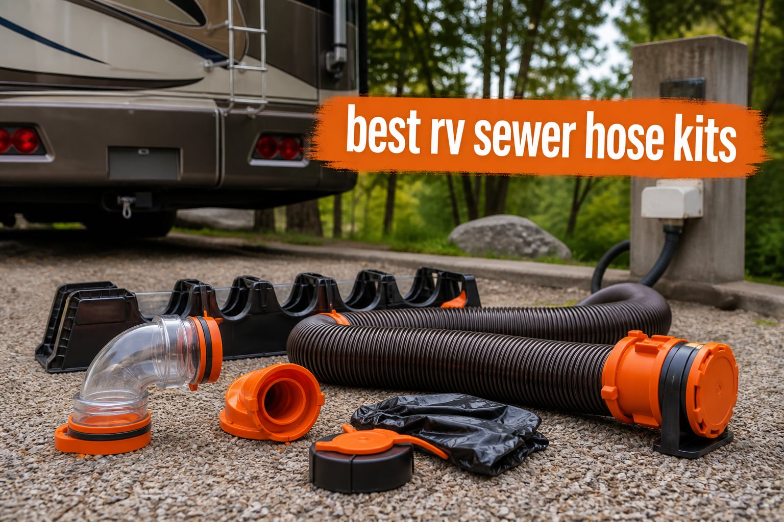 best rv sewer hose kits