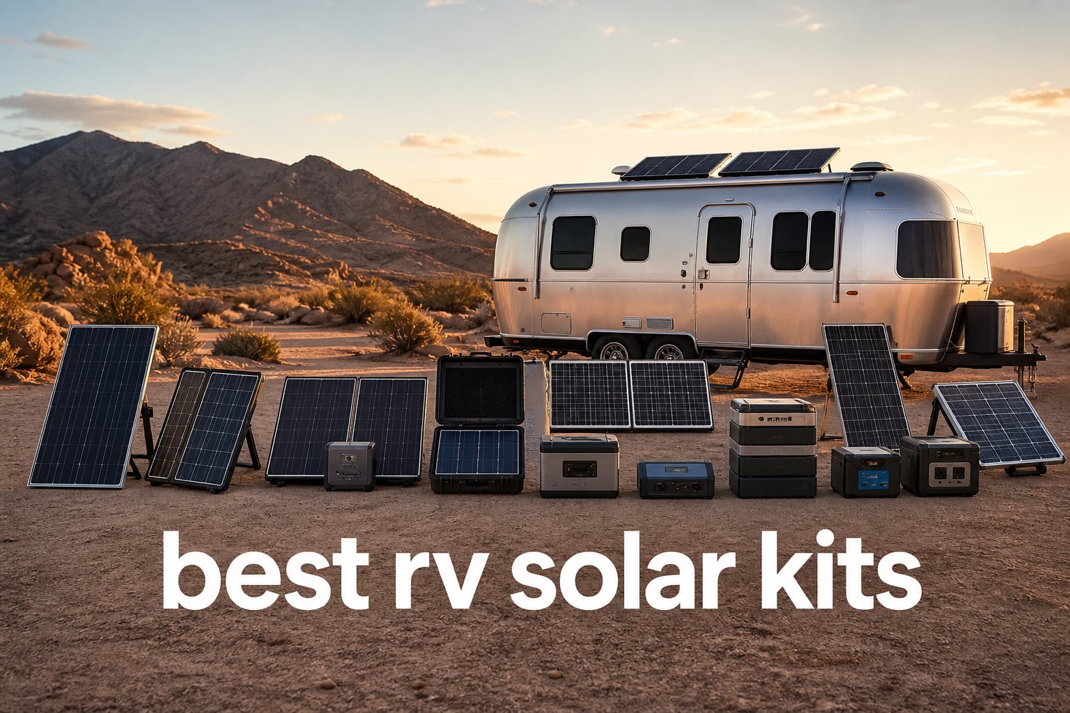 best rv solar kits