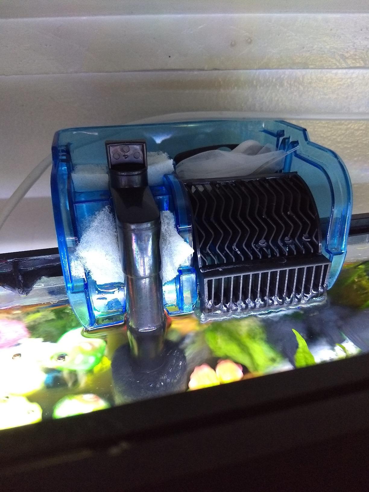 Penn-Plax Cascade 300 Power Filter – Hang-On Filter with Quad Filtration – Great for Freshwater and Saltwater Setups customer photo 1