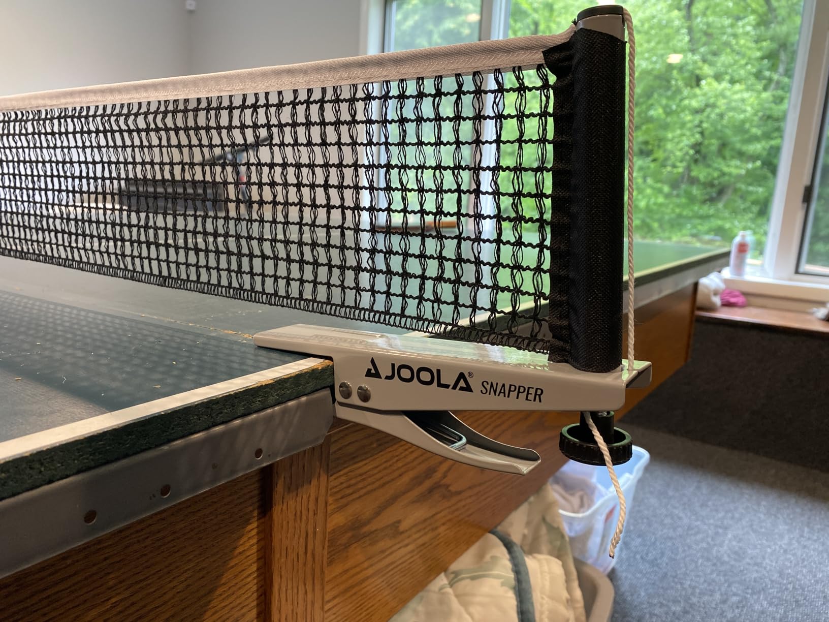 JOOLA Snapper Professional Table Tennis Net and Post Set - Portable and Easy Setup 72