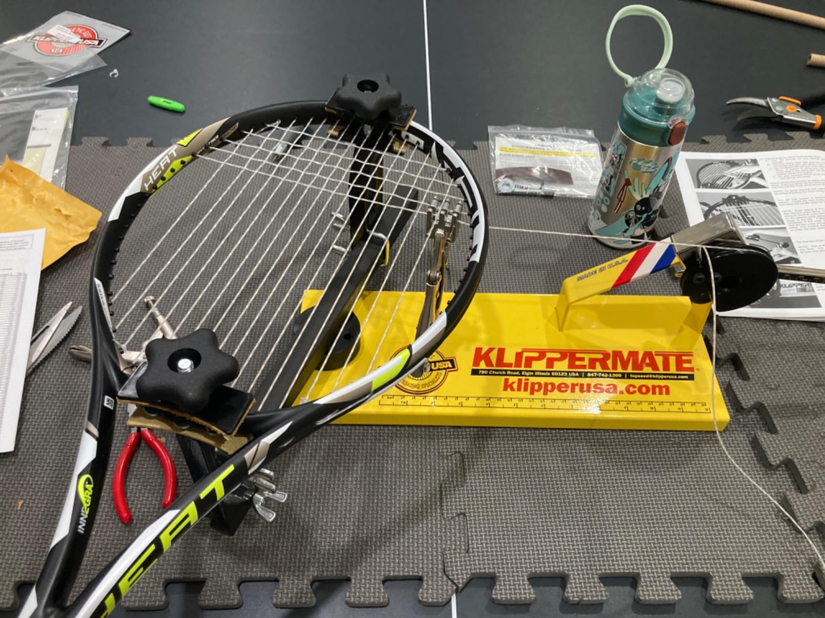 Klippermate® Tennis Racquet / Racket Stringer customer photo 1