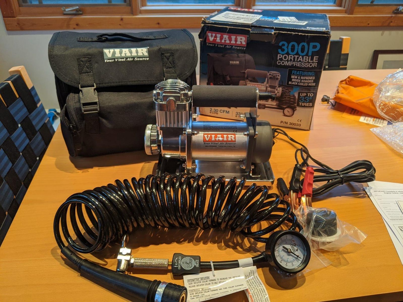 VIAIR 300P 12V Portable Tire Inflator, 150 PSI for Truck and SUV Tires customer photo 2