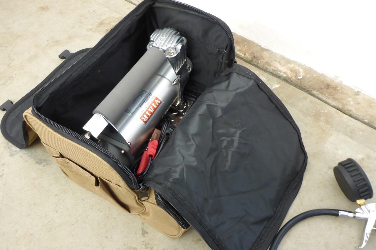 VIAIR 450P/45043 Automatic Portable Compressor, Tire Inflator Kit, Air Compressor for Truck, Jeep, SUV, and Car Tires, Portable Air Pump Kit, Car Accessories, 100% Duty Cycle, 150 PSI/1.80 CFM, Silver customer photo 2
