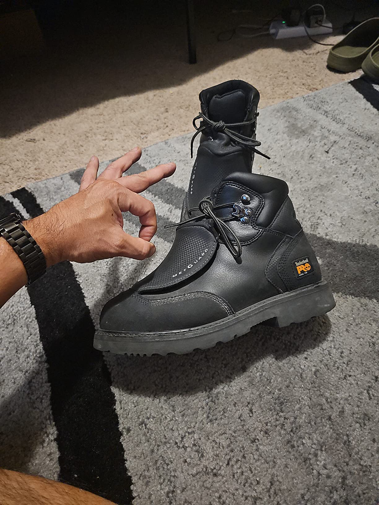 Timberland PRO mens External Met Guard 6 Inch Steel Safety Toe customer photo 2