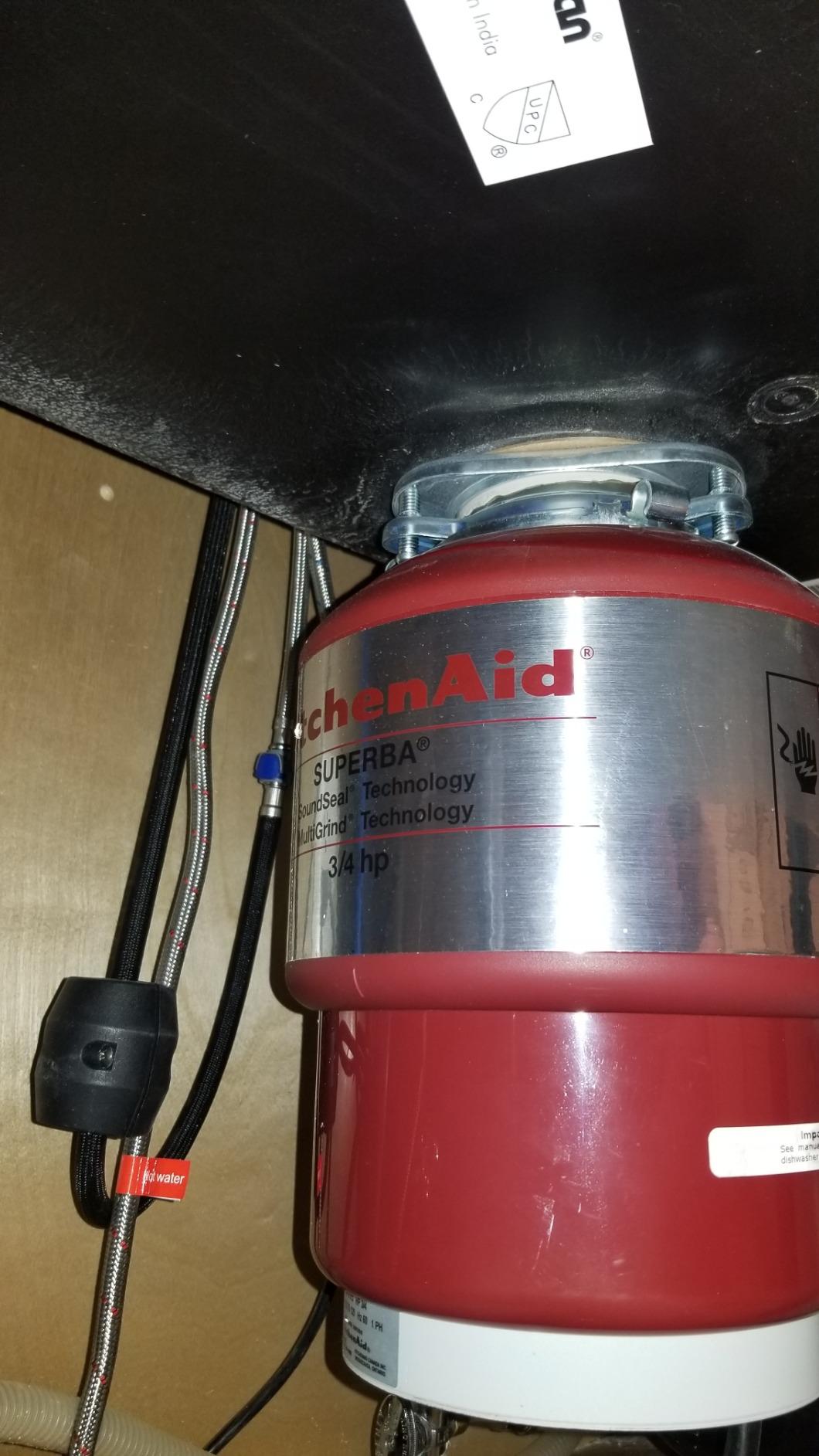 KitchenAid Continuous Feed Garbage Disposal customer photo 1