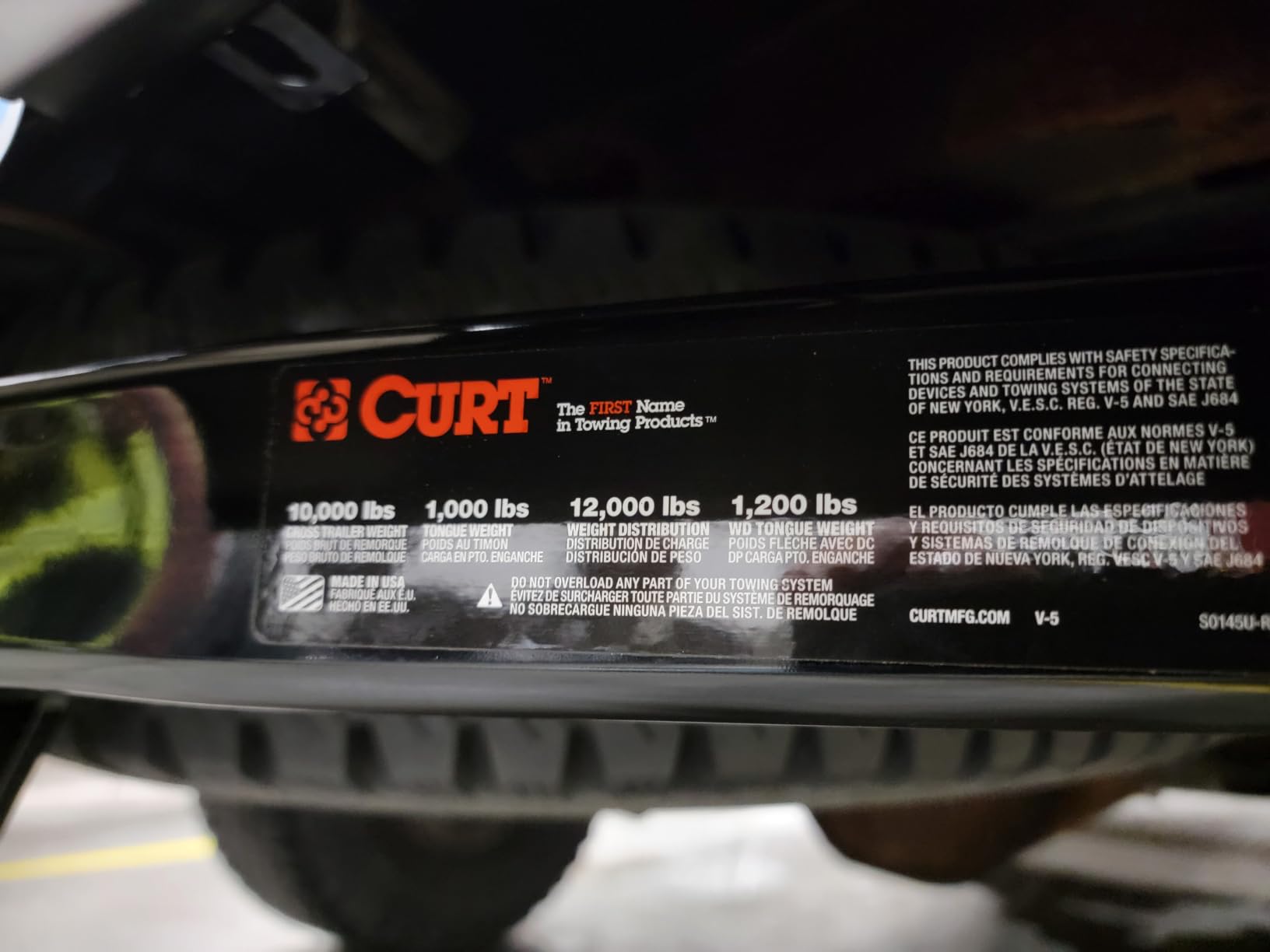 CURT 14301 Class 4 Trailer Hitch for Chevrolet Silverado and GMC Sierra customer photo 2