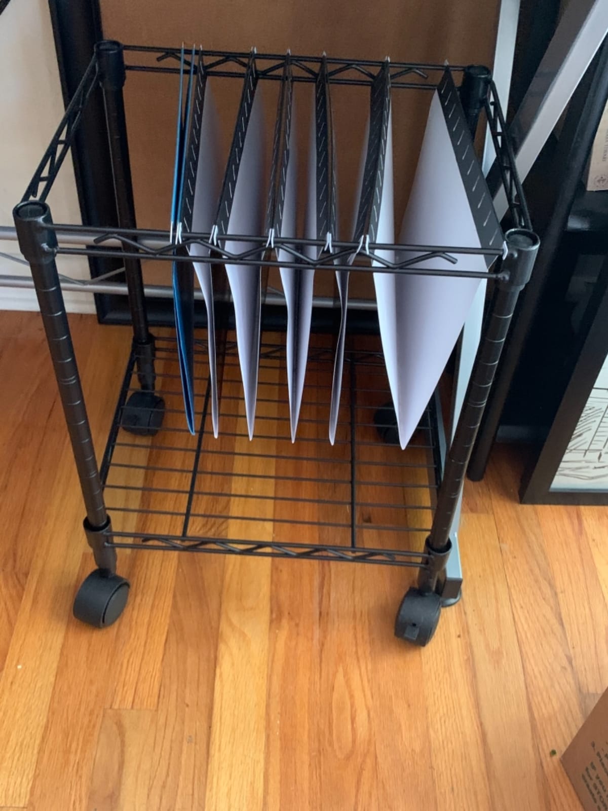 LYS Mobile Wire Filing Cart customer photo 1