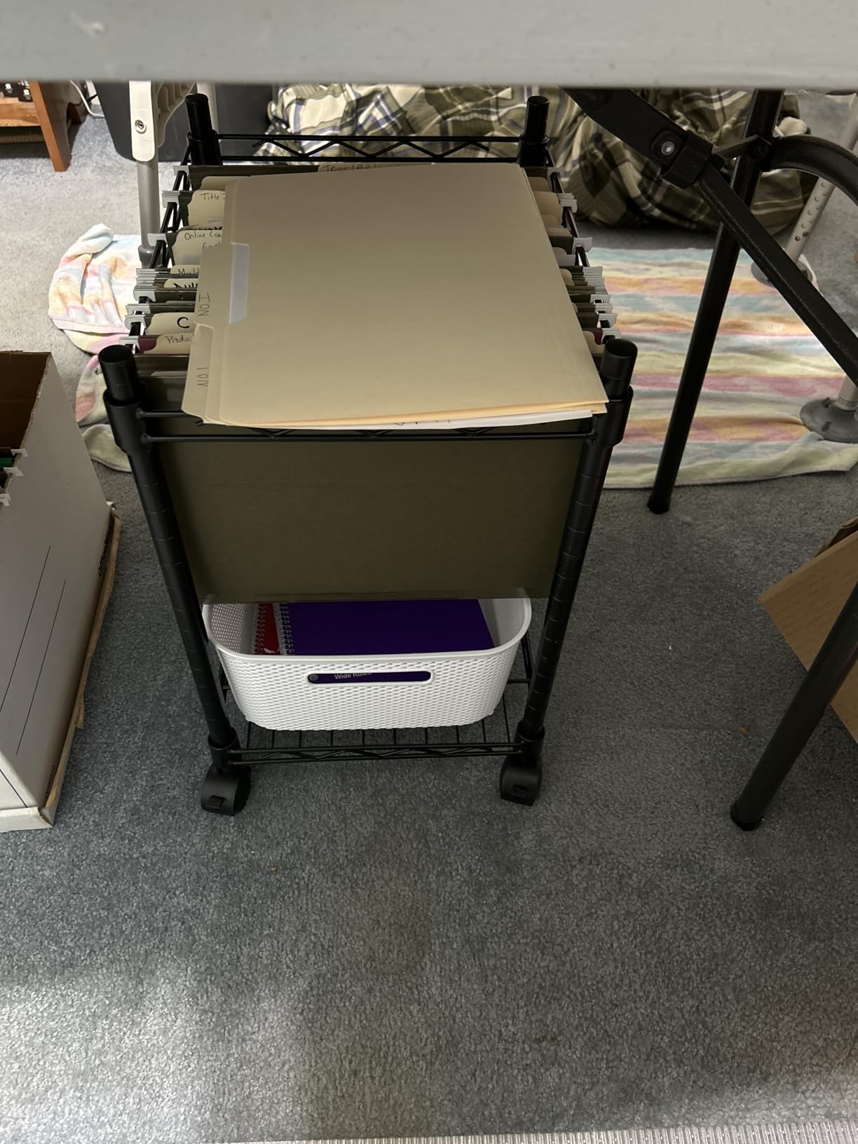 LYS Mobile Wire Filing Cart customer photo 2