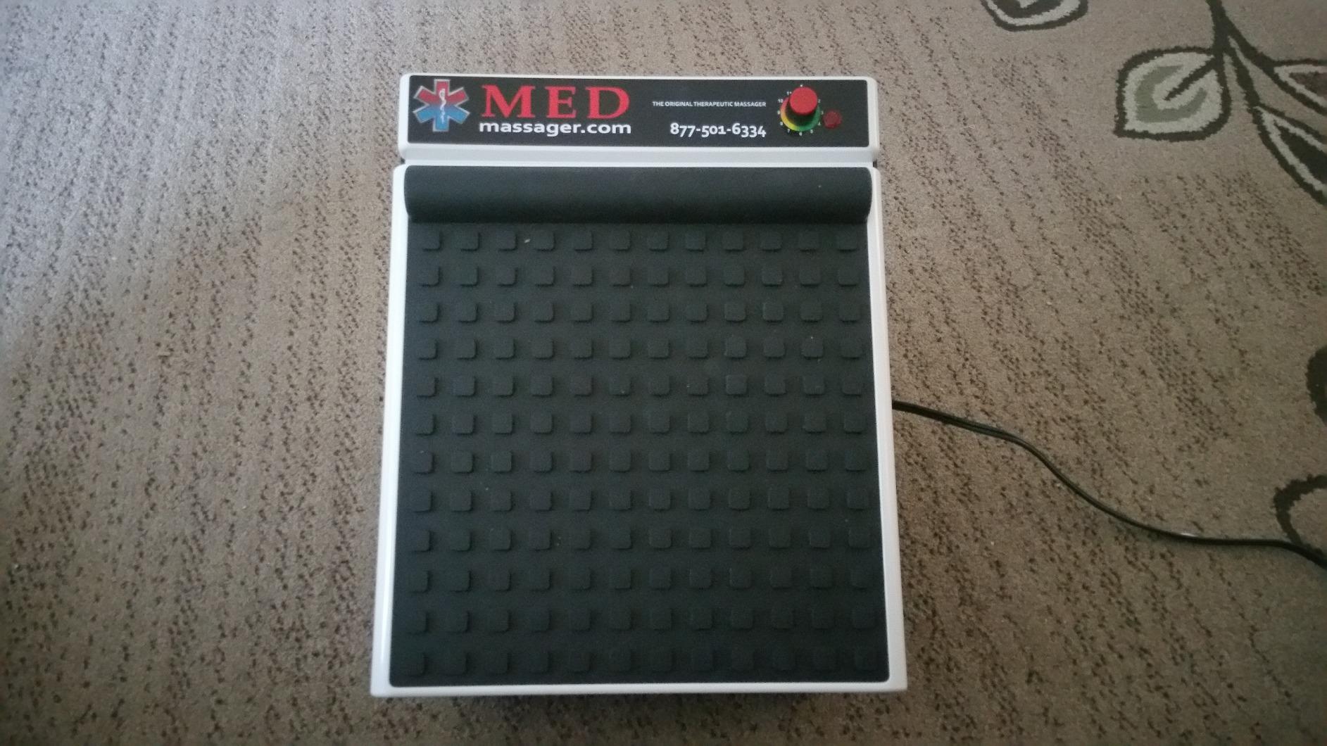 MedMassager Foot Massager Plus, Deep Tissue, Dual Speed, Portable, MMF07 customer photo 1