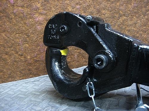 CURT 48004 Receiver-Mount Pintle Hook for 2-1/2