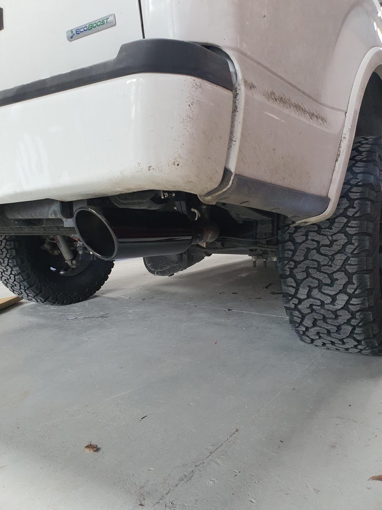 Borla 140417 Cat-Back Exhaust System for 2011-2014 Ford F-150 5.0L V8 AT/MT 2&4WD 4 Dr Ext. Cab 6' 7