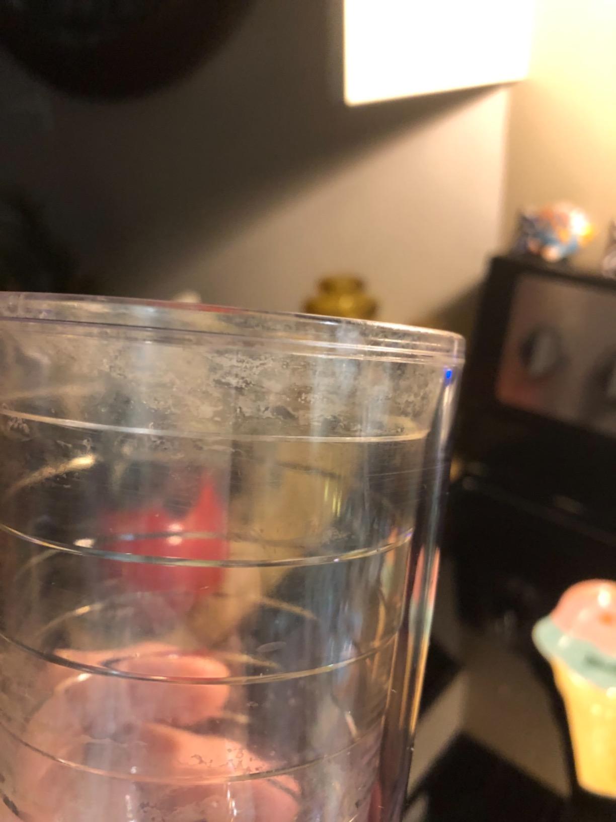Tervis Clear & Colorful Tabletop Made in USA Double Walled Insulated Tumbler Travel Cup Keeps Drinks Cold & Hot, 16oz - 4pk, Clear customer photo 1