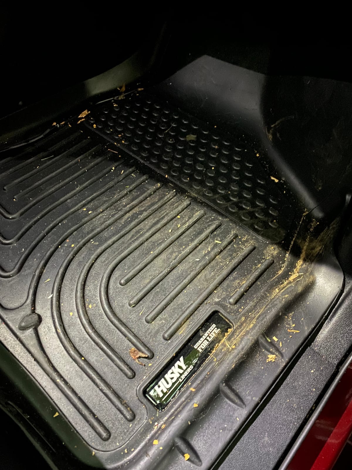 Husky Liners Weatherbeater Floor Mats | Fits 2008-2016 Chrysler Town & Country w/Stow & Swivel-N-Go, 2008-2020 Dodge Grand Caravan w/Stow & Swivel-N-Go | Front Row, 2-pc Black - 18091 customer photo 1