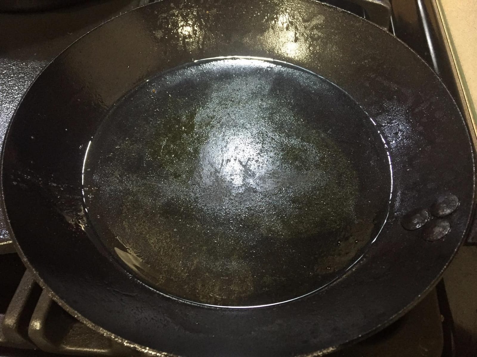 Lodge Pre-Seasoned Carbon Steel Skillet, Long Handle, 8 Inches customer photo 1