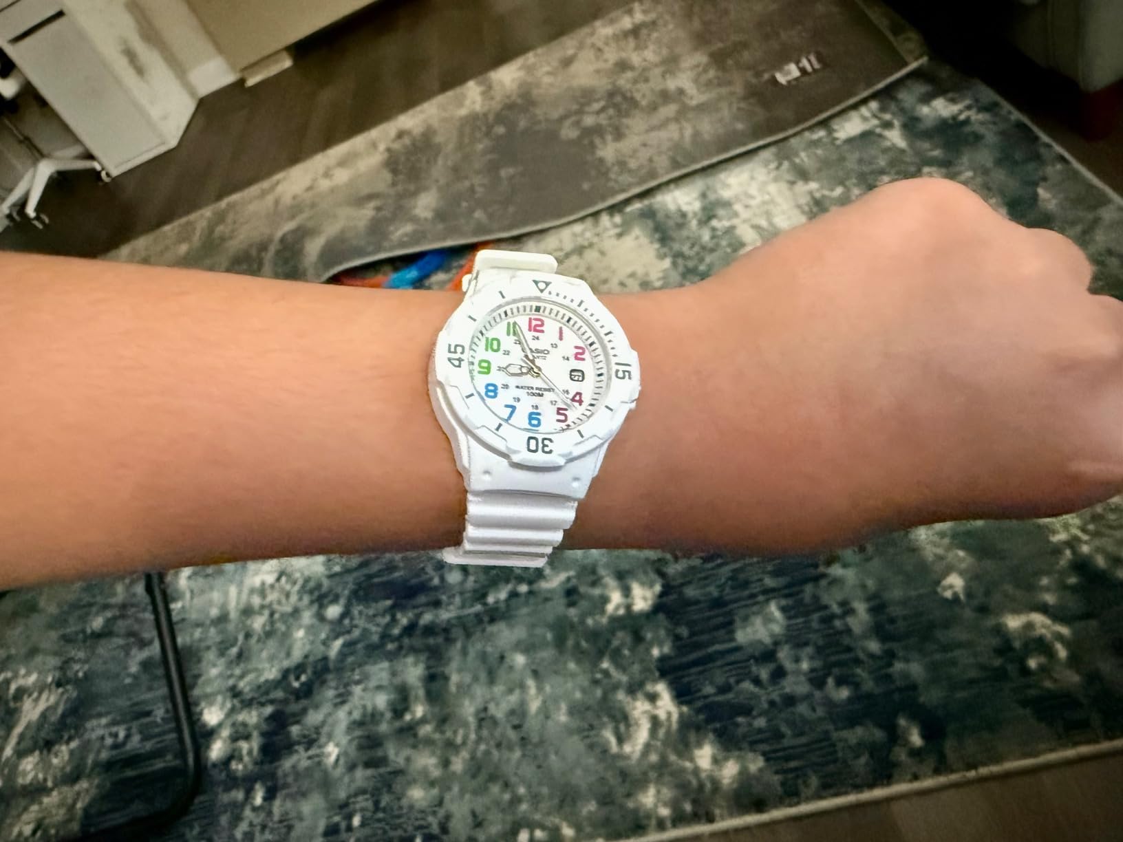 Casio MDV106 Series | Unisex Analog Watch | 200M WR | Stainless Steel Case | Resin Band | 2 Hand Analog (HR, Min, SEC) | Date Display | Screw Down Crown/Screw Down Caseback | 3 Year Battery customer photo 1