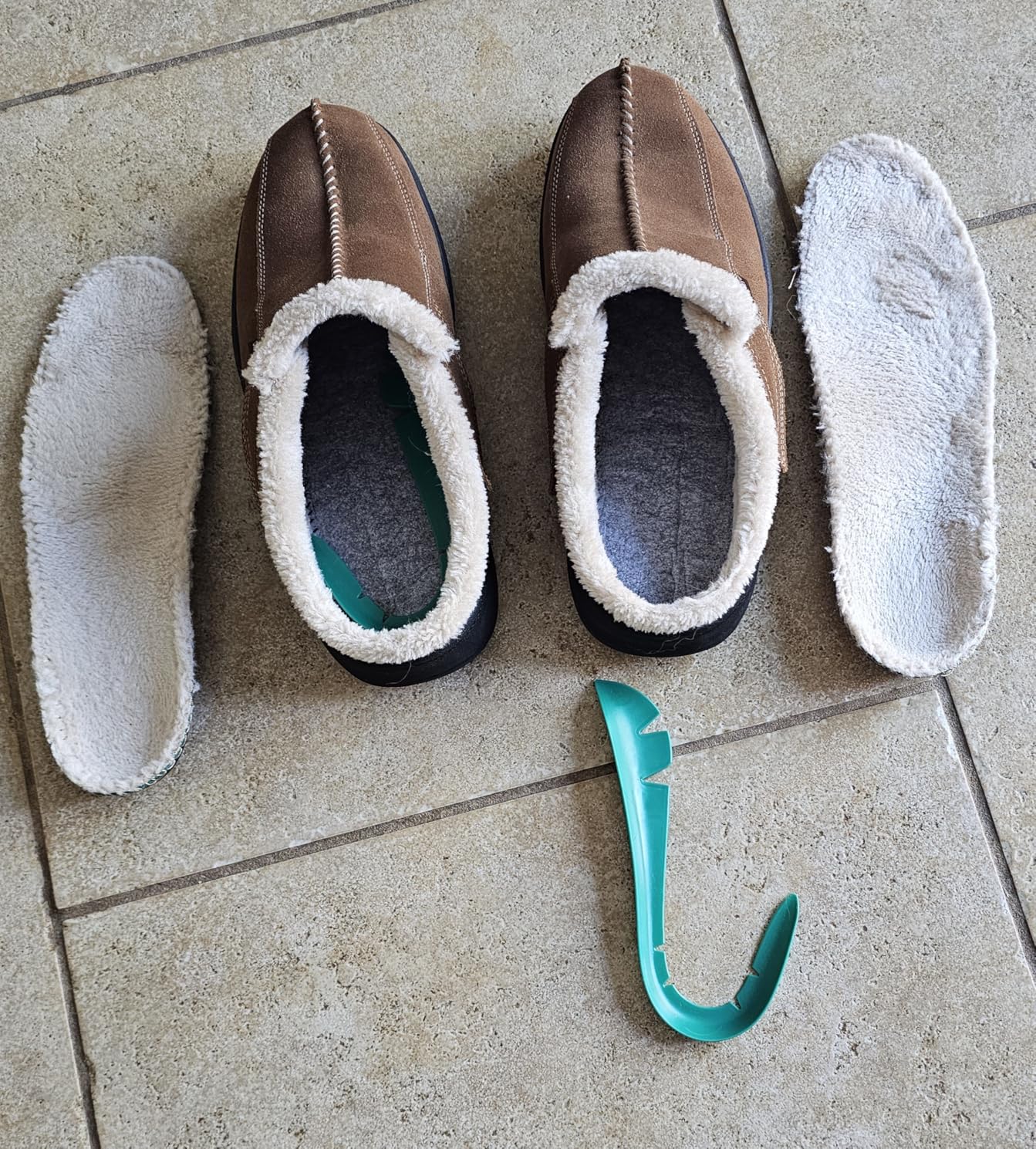 Orthofeet Asheville Orthopedic Men House Slippers customer photo 1
