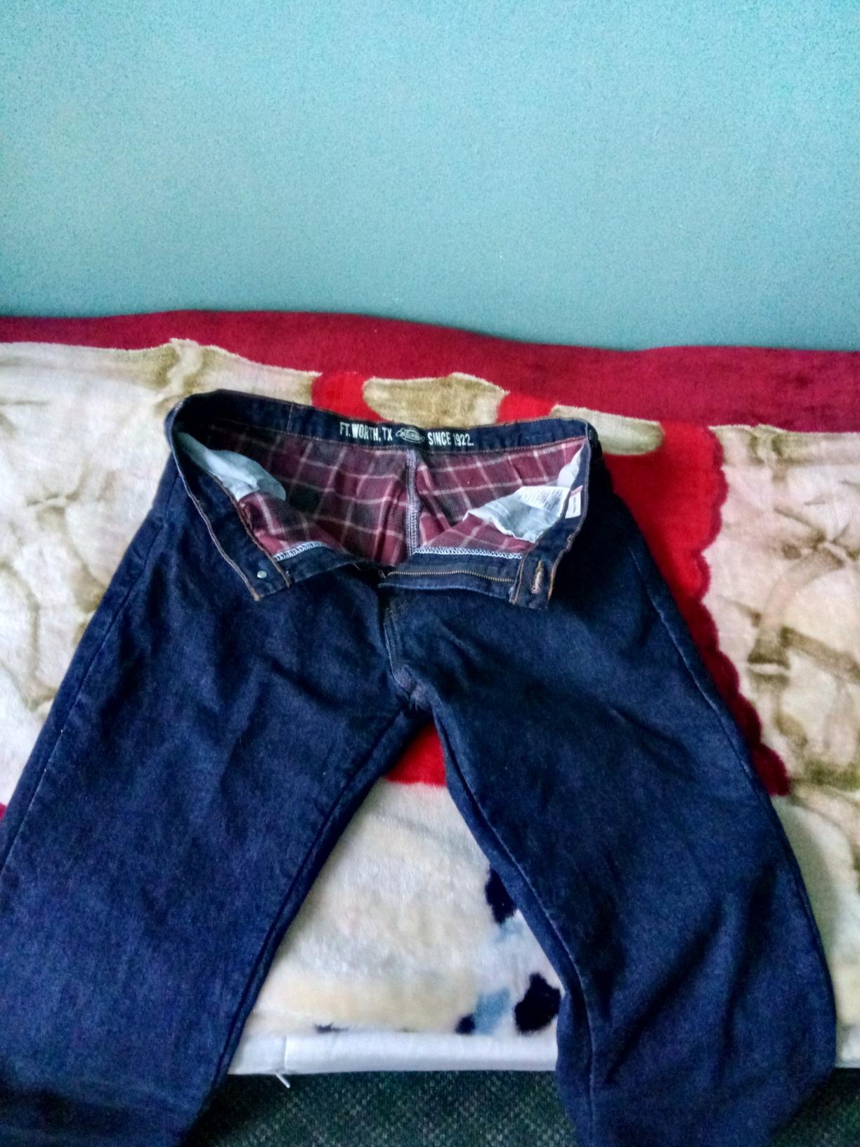 Dickies Men's Relaxed Fit Flannel Lined Jean customer photo 1