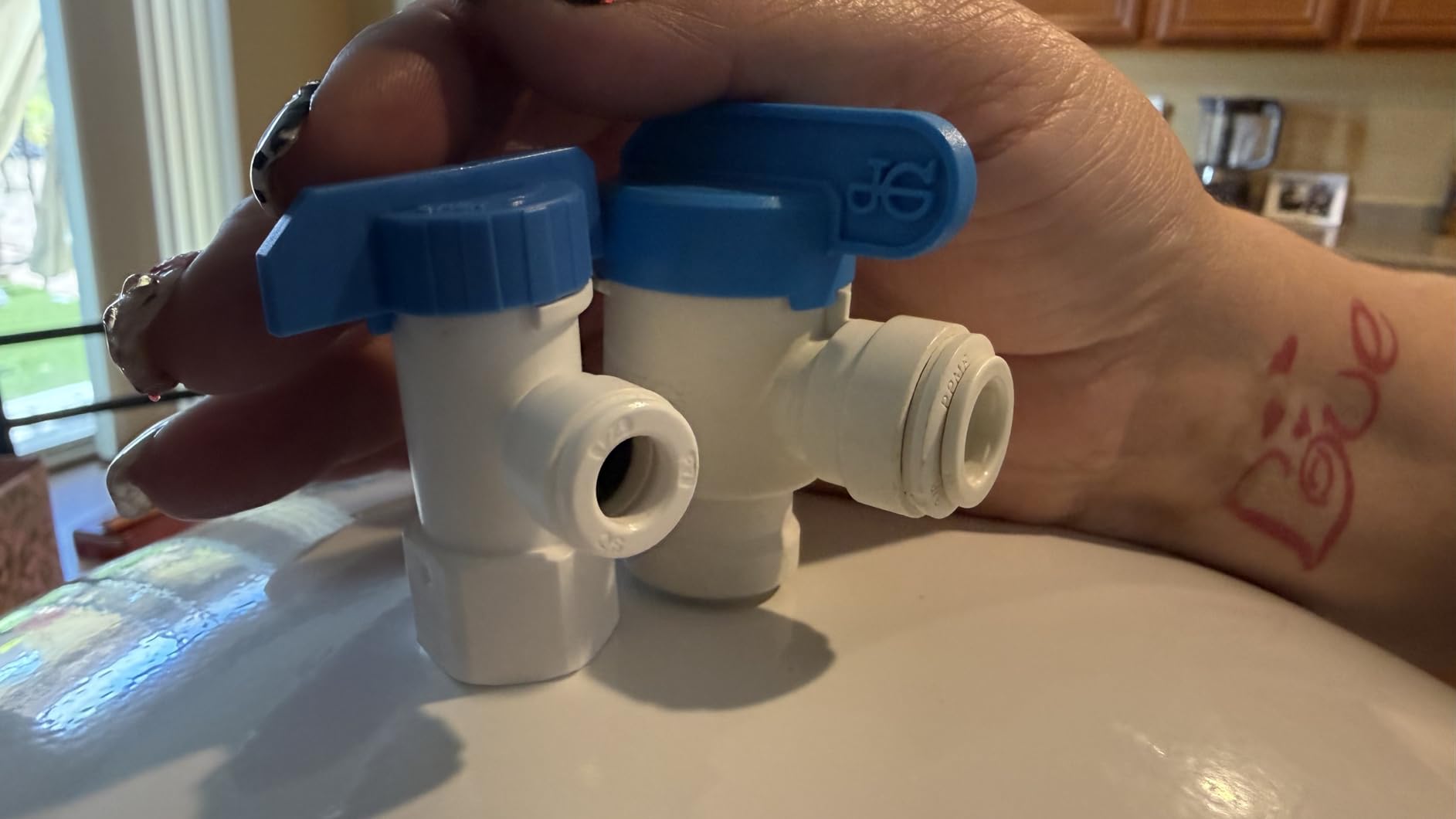 iSpring CU-A4 4-Stage Ultra Filtration Under Sink Water Filter System customer photo 2