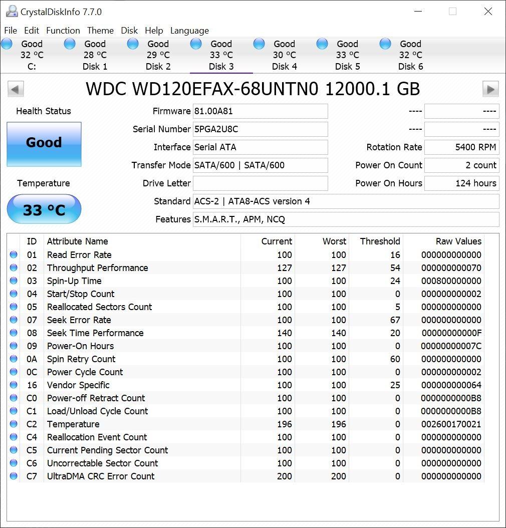 Western Digital 4TB WD Red Plus NAS Internal Hard Drive HDD - 5400 RPM, SATA 6 Gb/s, CMR, 64 MB Cache, 3.5
