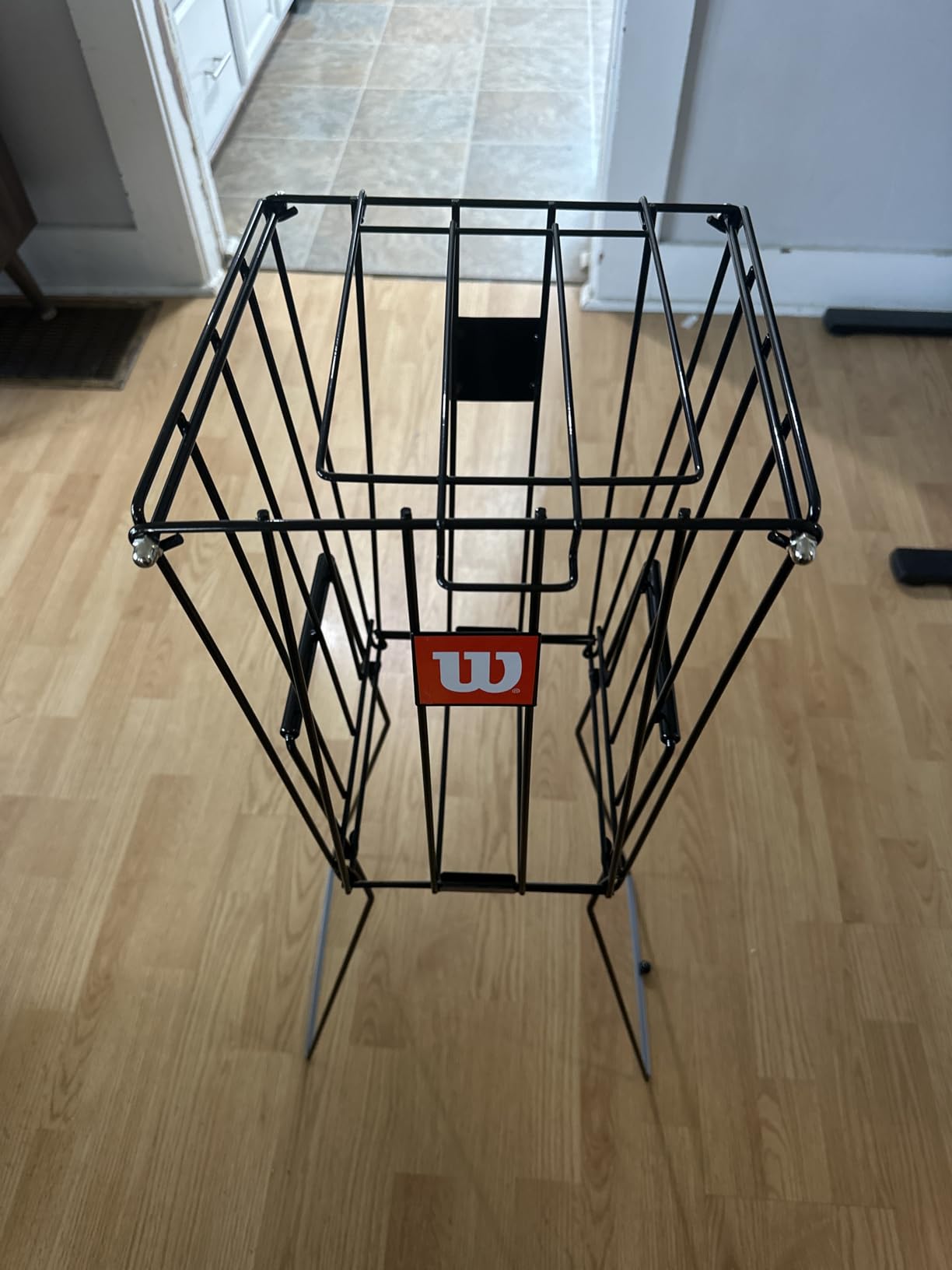 Wilson Unisex Adult Ball Pick Up Basket Tennis Ball Collection Pick-Up Basket, 75 Tennis Balls Capacity, NS customer photo 2