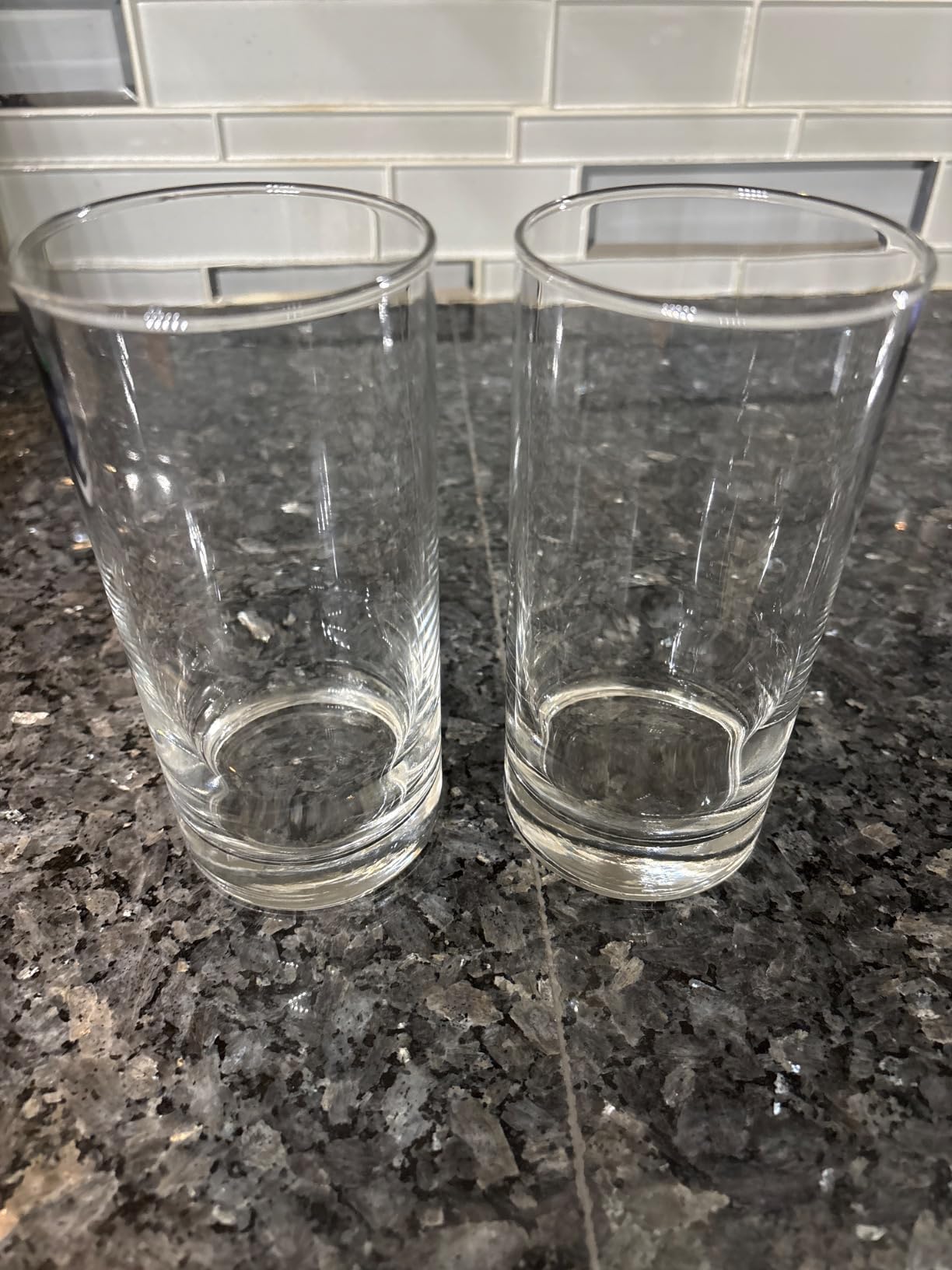 Libbey Heavy Base Drinking Glasses Set of 8, Clear Water Cups customer photo 1