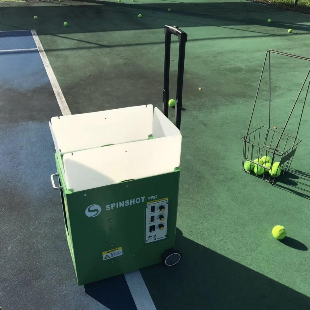 Spinshot Pro Tennis Ball Machine (The Best Model for Easy Use) customer photo 2