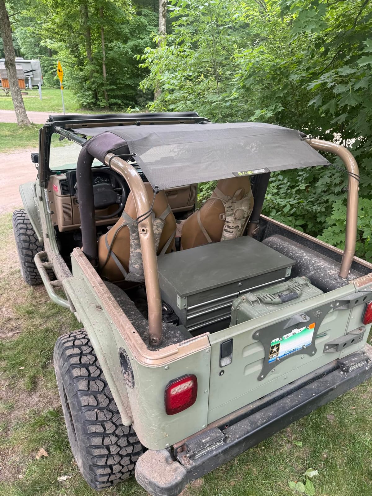 Alien Sunshade Jeep Wrangler TJ Bikini Top 1996-2006 & YJ 1987-1995 customer photo 1