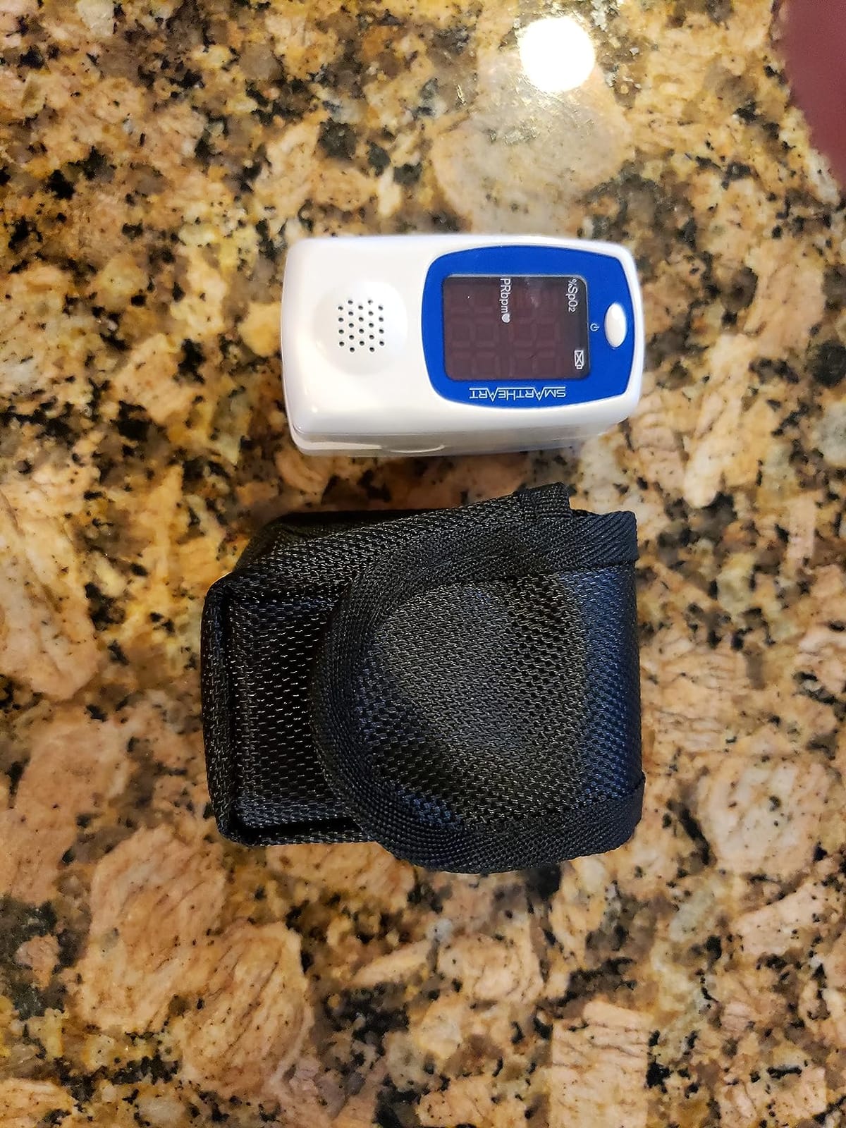 SmartHeart Talking Fingertip Pulse Oximeter customer photo 2