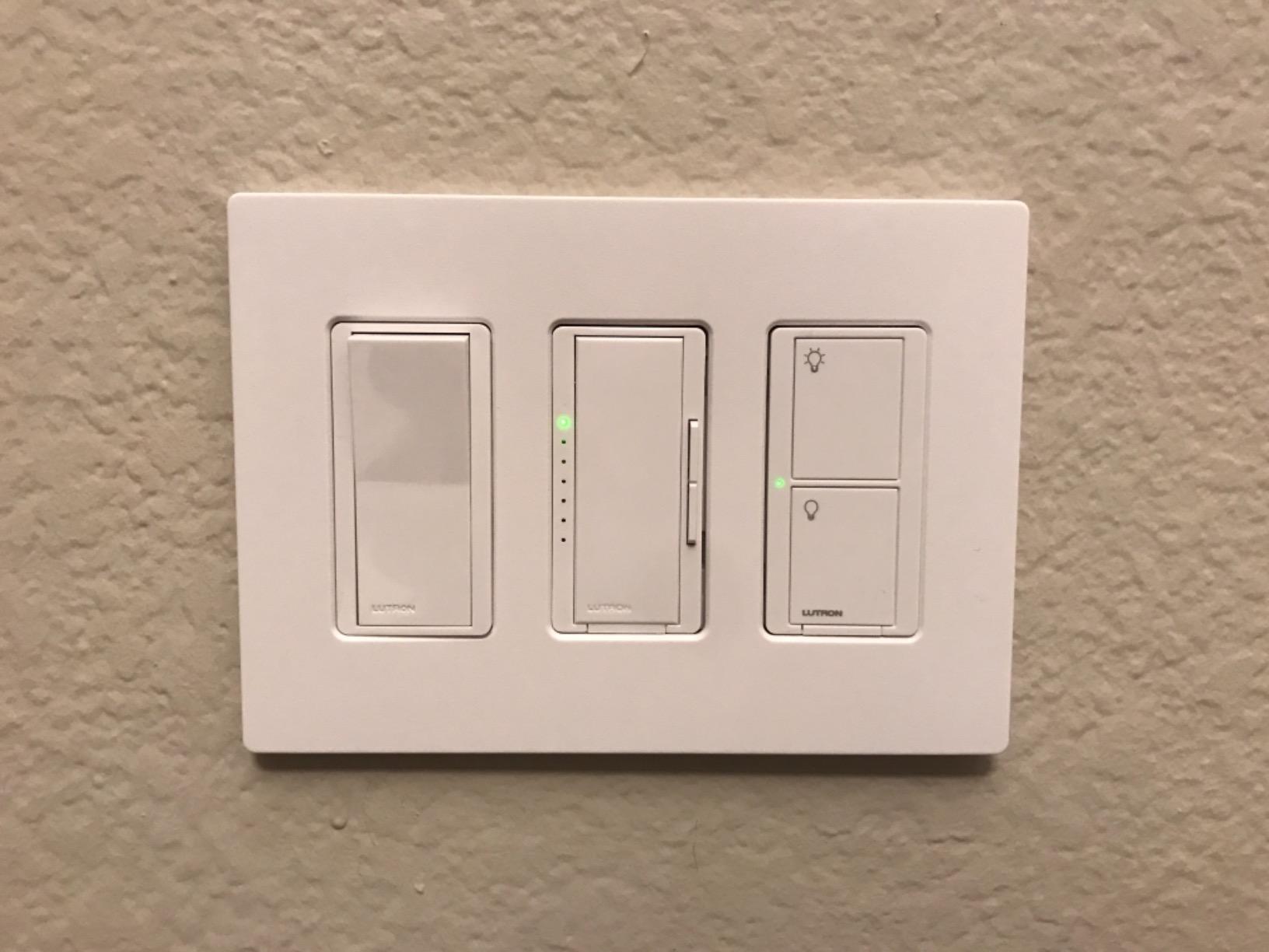 Lutron Caseta Smart Light Switch for Lighting and Fans (Smart Hub Required) customer photo 1