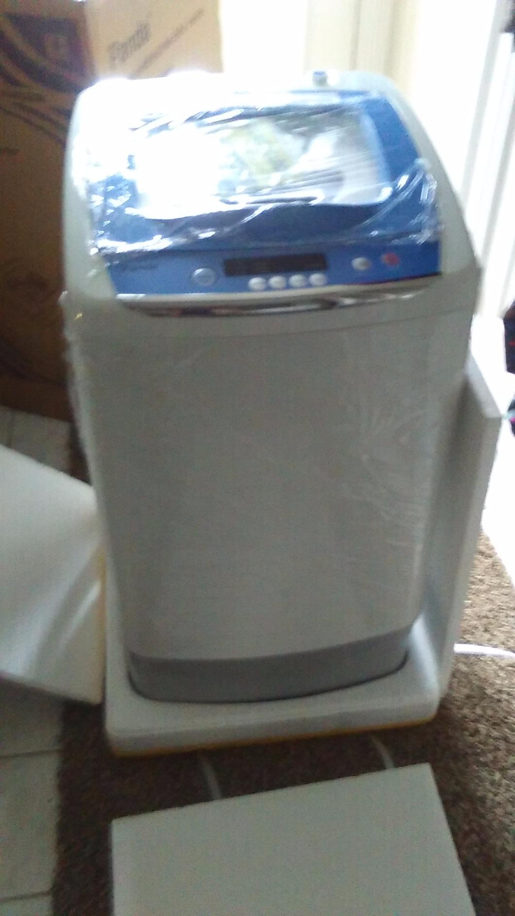 Panda Compact Portable Washing Machine 6.6lbs Capacity Stainless Steel Tub Fully Automatic Compact Washer for Homes & Apartments customer photo 2