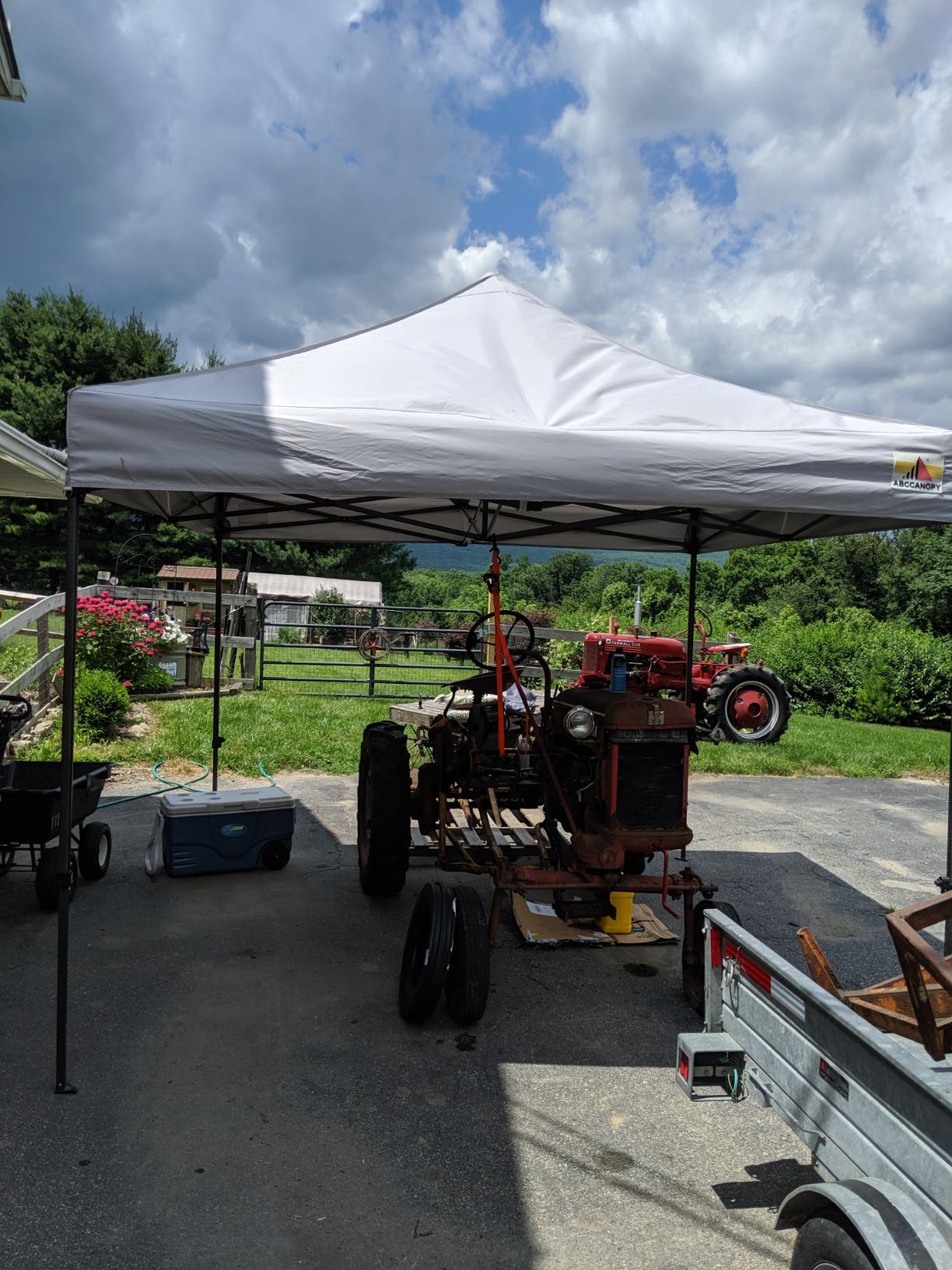 ABCCANOPY Patio Pop Up Canopy Tent 10x10 Commercial-Series (Black) customer photo 1