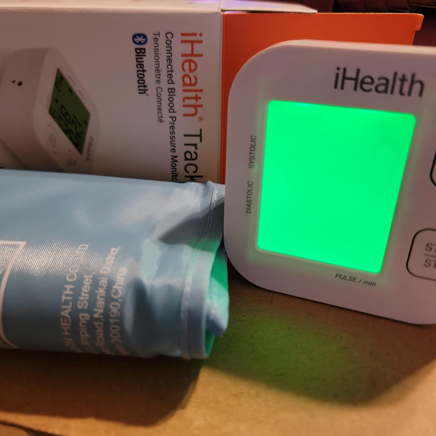iHealth Track Smart Upper Arm Blood Pressure Monitor with Wide-Range Cuff customer photo 2